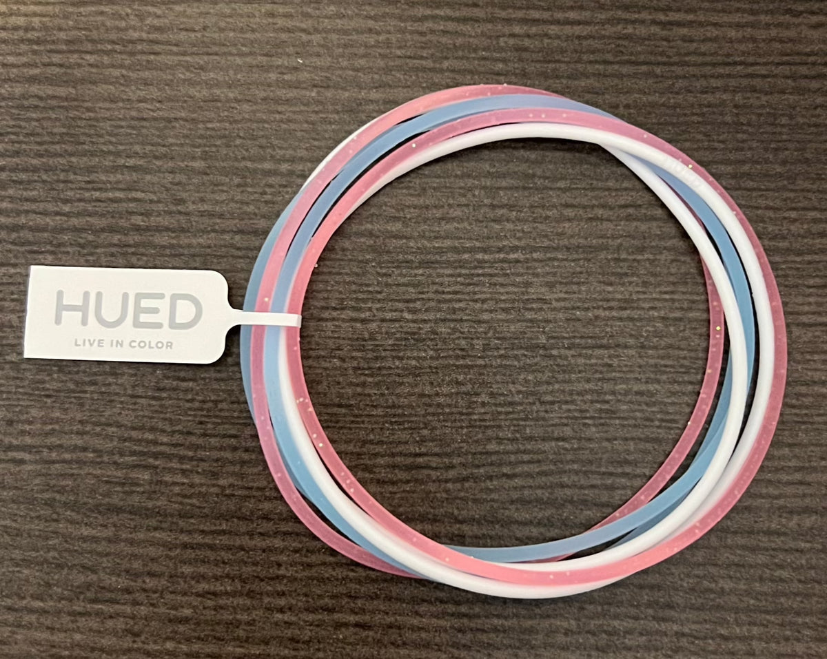 Miscarriage, Stillborn, and Infant Loss Awareness Jelly Bracelets by