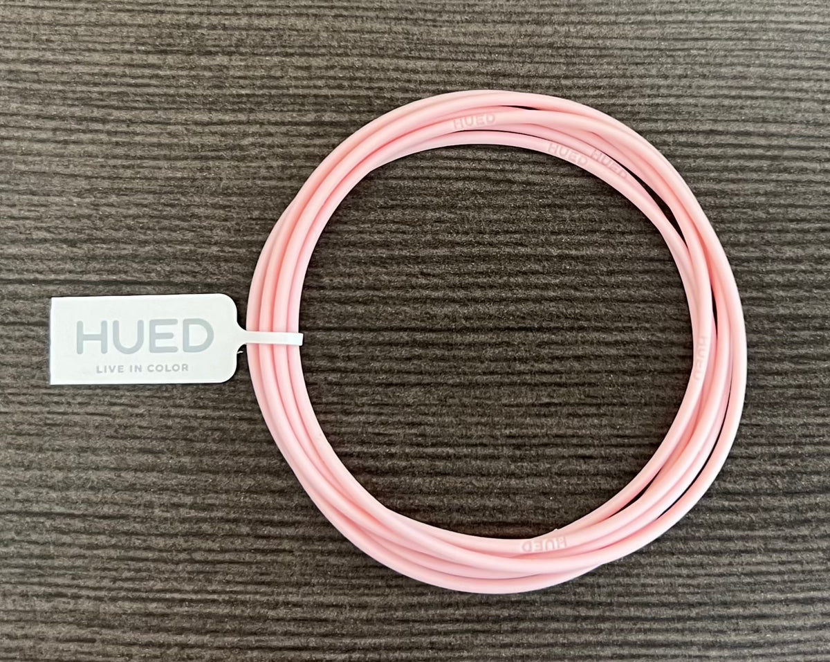 Misty Rose Pink Jelly Bracelets by Hued Bracelets