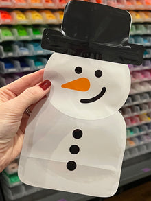  Snowman Zip Lock Pouches