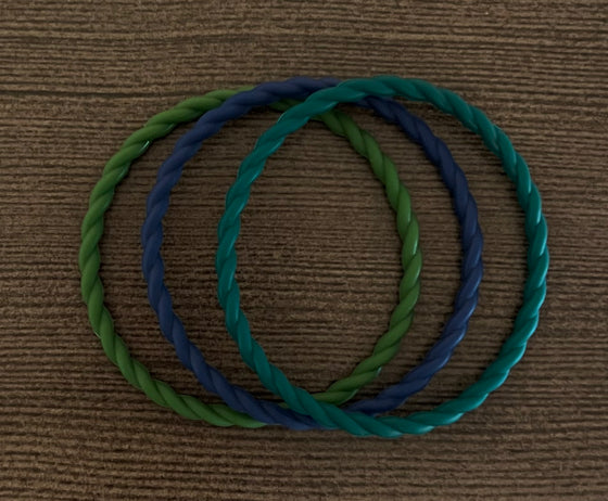 Fall Flannel Twist Bracelets
