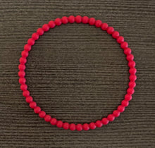  Rhubarb Beaded Bracelet