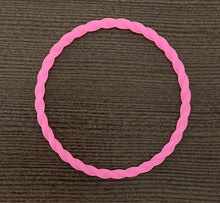  Pink Glow In The Dark Twist Bracelet