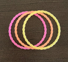  Glow In The Dark Sherbet Twist Bracelets