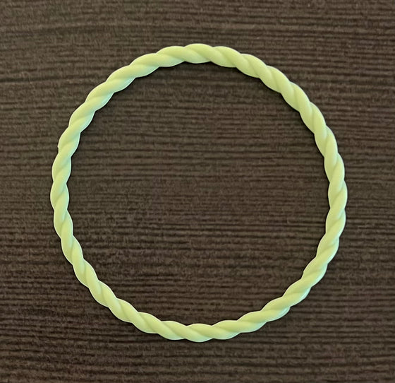 Lime Cream Twist Bracelet