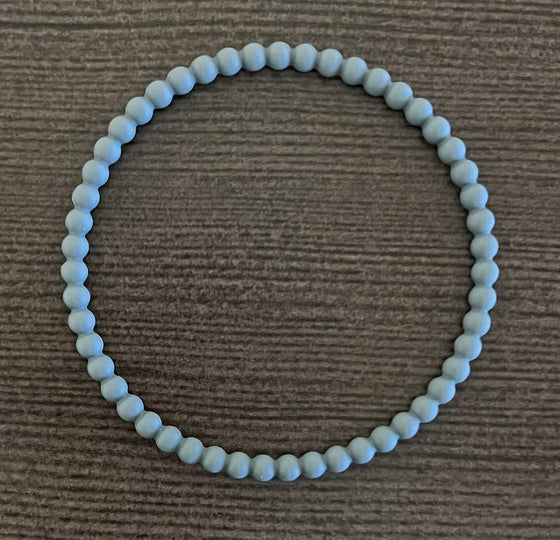 Dark Grey Beaded Bracelet