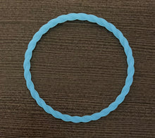  Blue Glow In The Dark Twist Bracelet