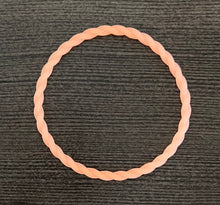  Orange Glow In The Dark Twist Bracelet