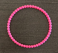  Pink Sapphire Metallic Beaded Bracelet