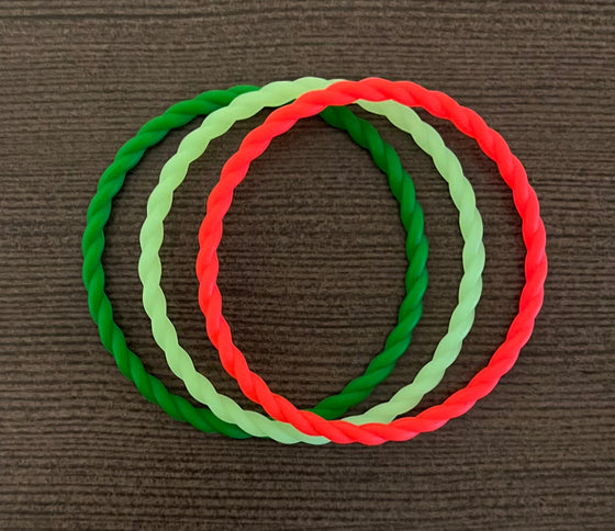 Wondrous Watermelon Twist Bracelets