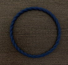 Navy Peony Twist Bracelet