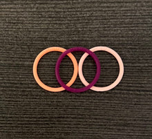  Just Peachy Rings