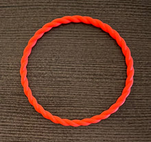  Hot Coral Twist Bracelet