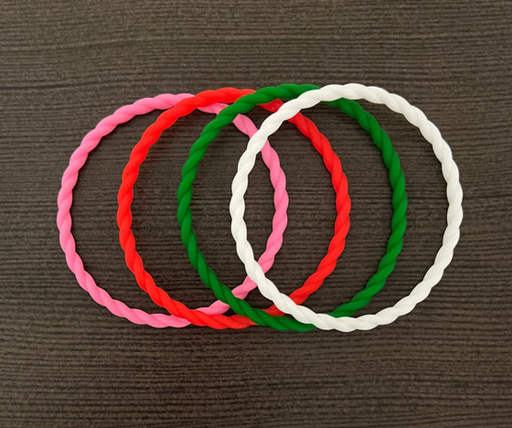 Christmas Coffee Cup Twist Bracelets