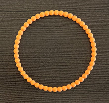  Tangerine Beaded Bracelet