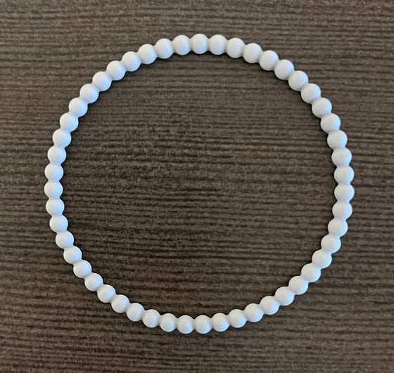 Light Grey Beaded Bracelet