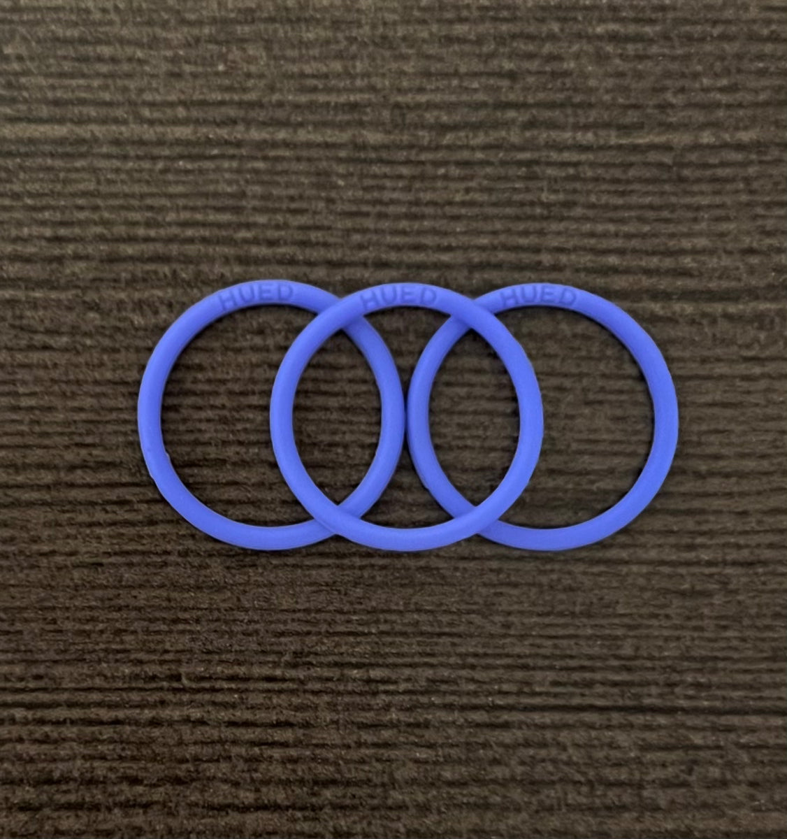 Blueberry Silicone Stacking Rings by Hued Bracelets