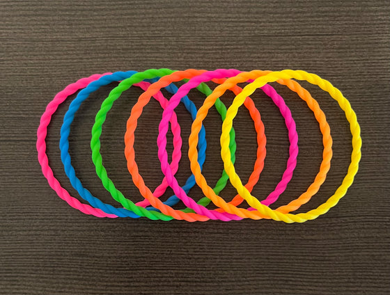 Neon Twist Bracelets