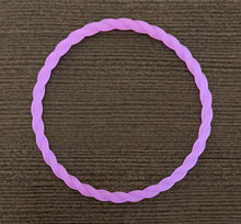  Purple Glow In The Dark Twist Bracelet