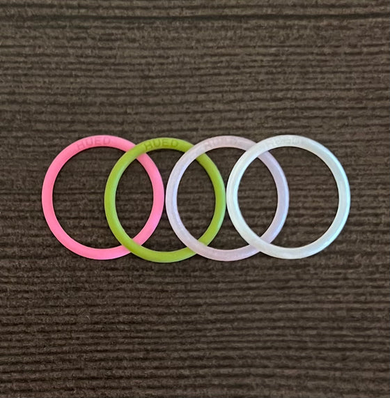 Coquette Christmas Rings