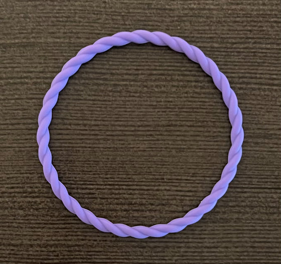 Deep Periwinkle Twist Bracelet