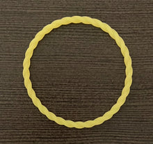  Yellow Glow In The Dark Twist Bracelet