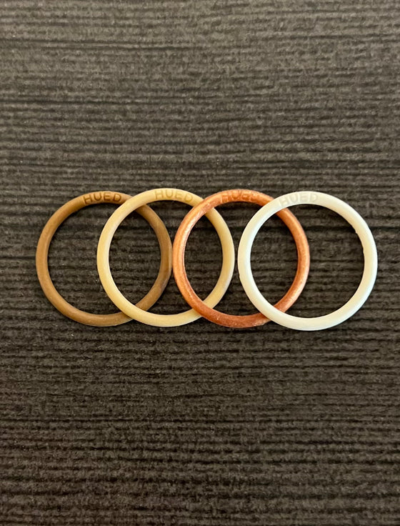 Crunchy Leaves Rings