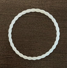  White Glow In The Dark Twist Bracelet