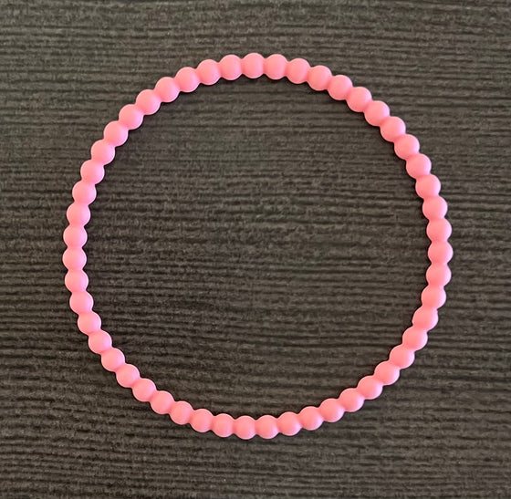 Pink Icing Beaded Bracelet