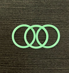  Pastel Green Rings