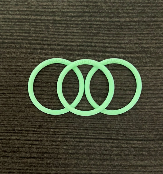 Pastel Green Rings