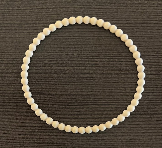 White Swan Beaded Bracelet