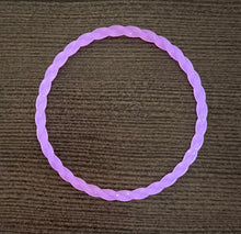  Purple Glitter Twist Bracelet