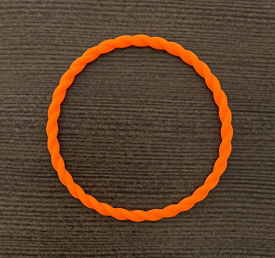 Orange Twist Bracelet