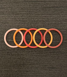  Autumn Sunset Rings