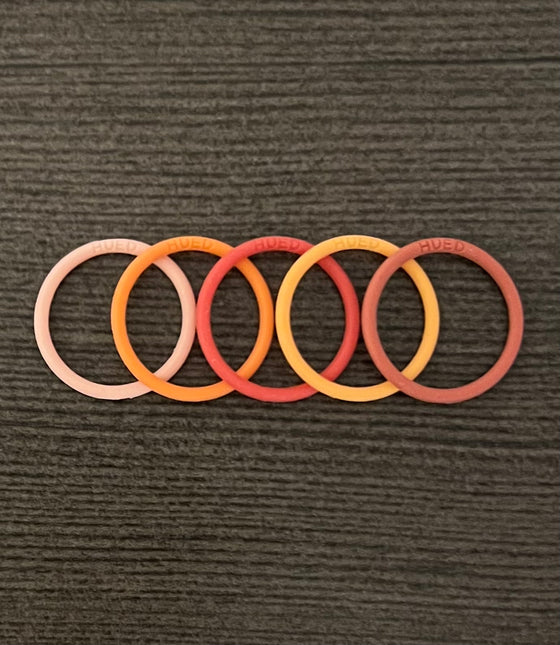 Autumn Sunset Rings